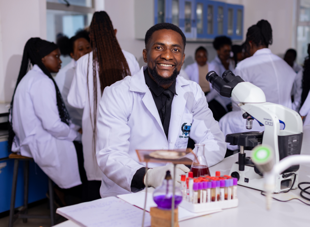 Medical students in classroom